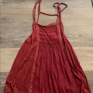 American Eagle rust boho tank top​​